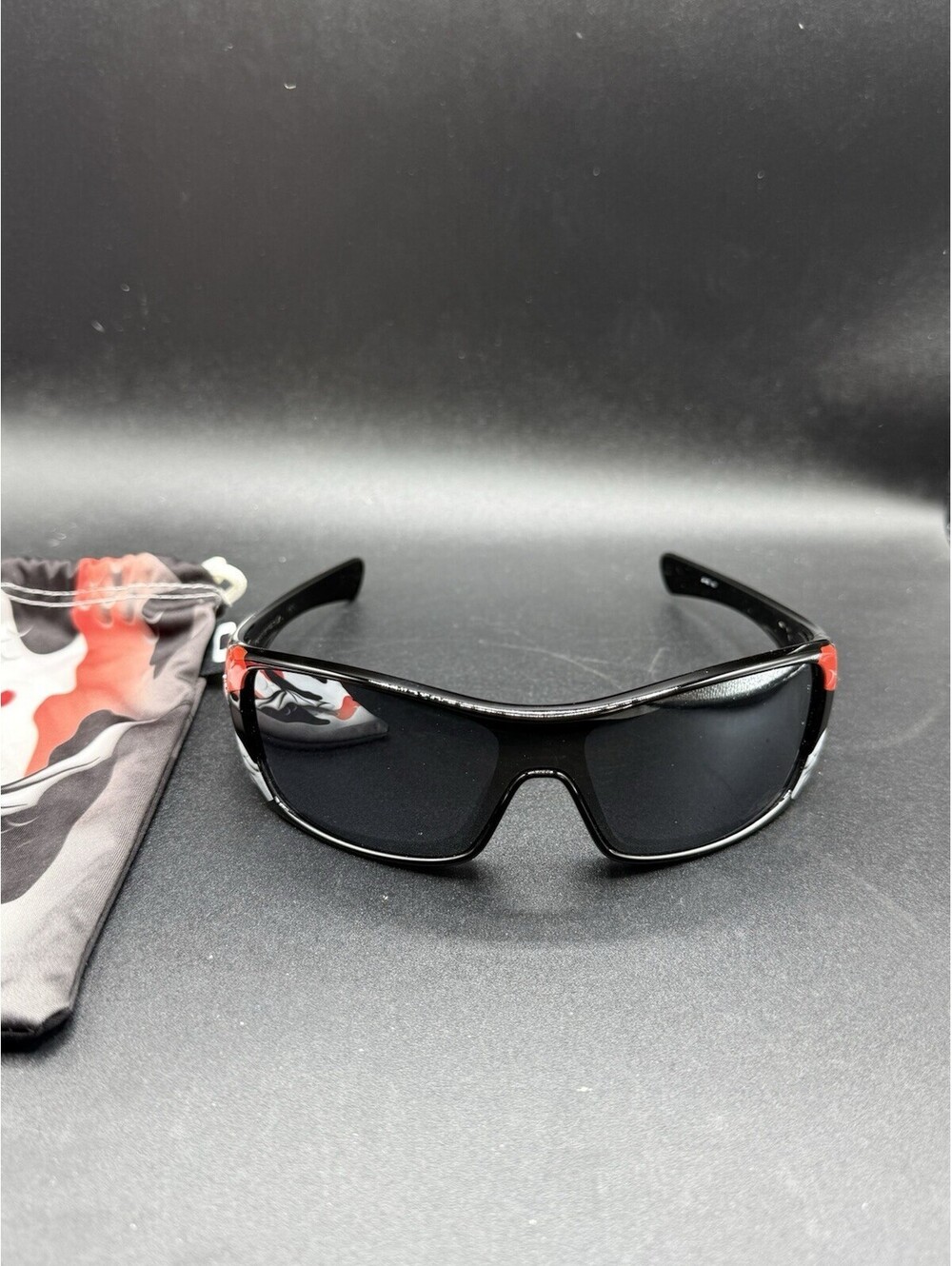 Oakley ANTIX Koi Fish Polished Black/Black Iridium Lenses 24-163